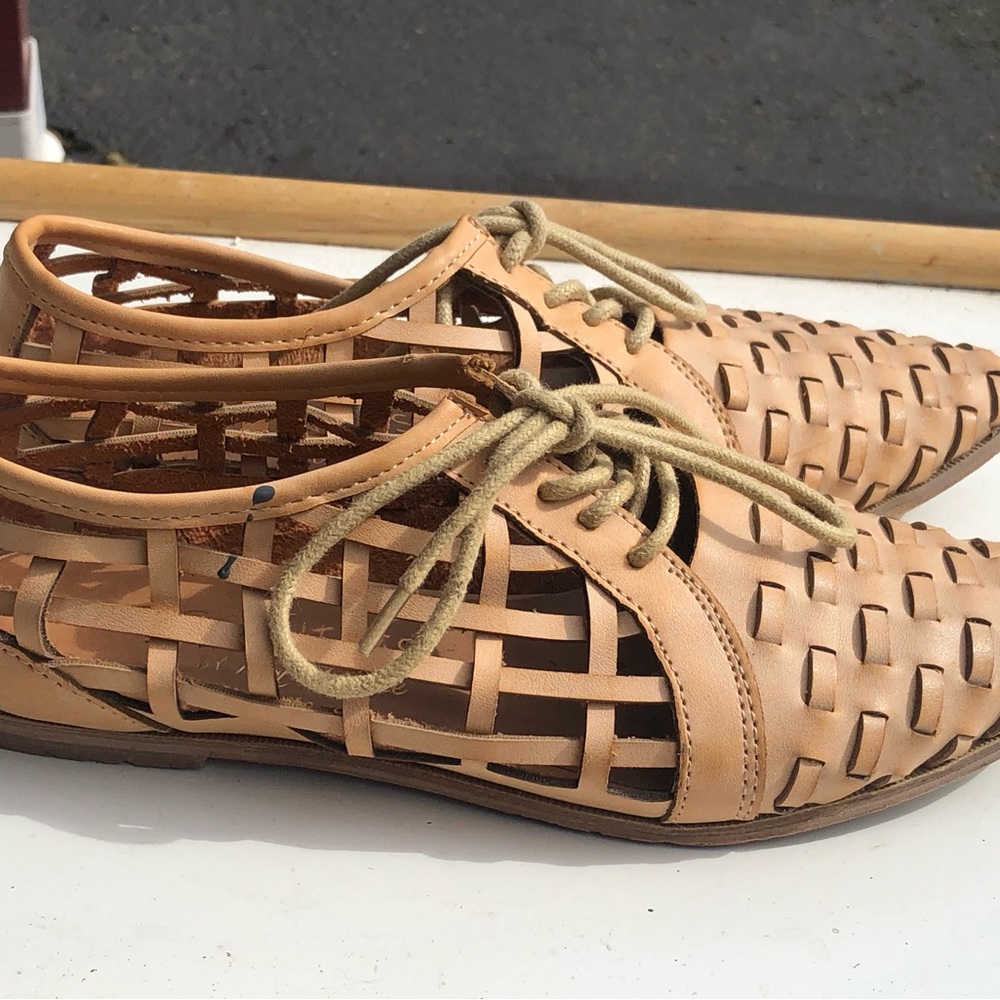 Coconuts By Matisse Gimlet Woven Oxfords Shoes La… - image 3